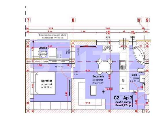 Garsonieră de vânzare Exterior Sud - 64839AV | BLITZ Sibiu | Poza1