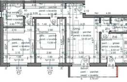 Apartament spatios, 3 camere 66mp, ansamblu nou Selimbar