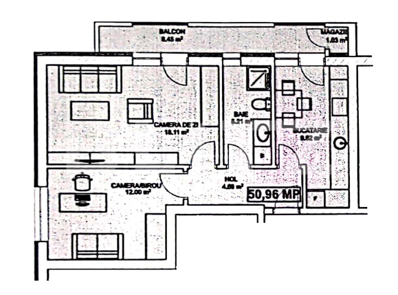 Apartament de vânzare 2 camere Șelimbăr - 65363AV | BLITZ Sibiu | Poza1
