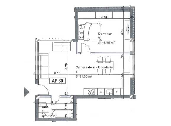 Apartament de vânzare 2 camere Turnisor - 65476AV | BLITZ Sibiu | Poza1