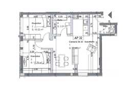 Apartament de 3 camere, 50mp, mansarda