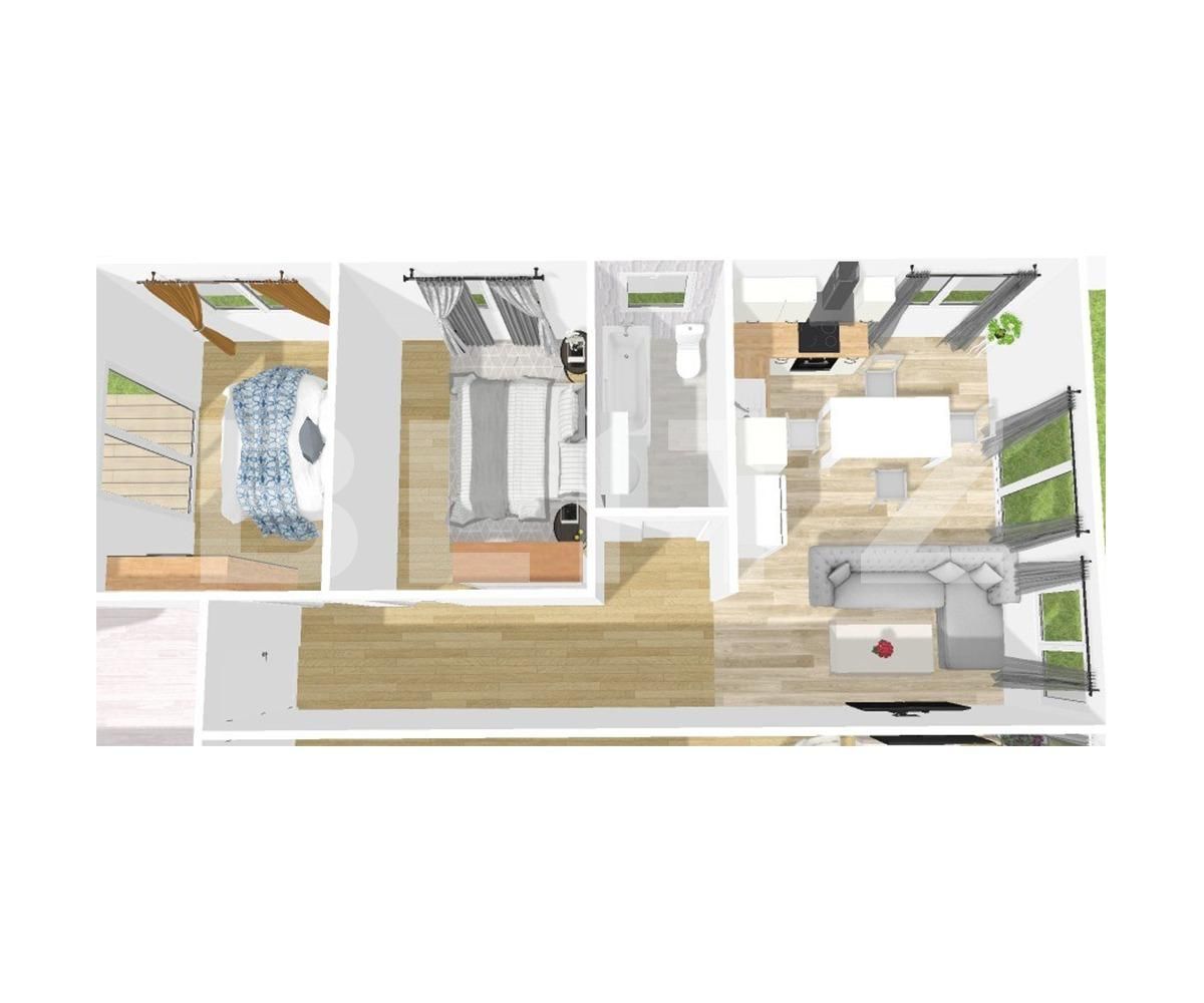 Apartament de vânzare 3 camere Exterior Sud - 65550AV | BLITZ Sibiu | Poza2