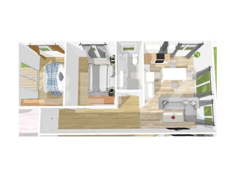 Apartament de vânzare 3 camere Exterior Sud - 65551AV | BLITZ Sibiu | Poza1