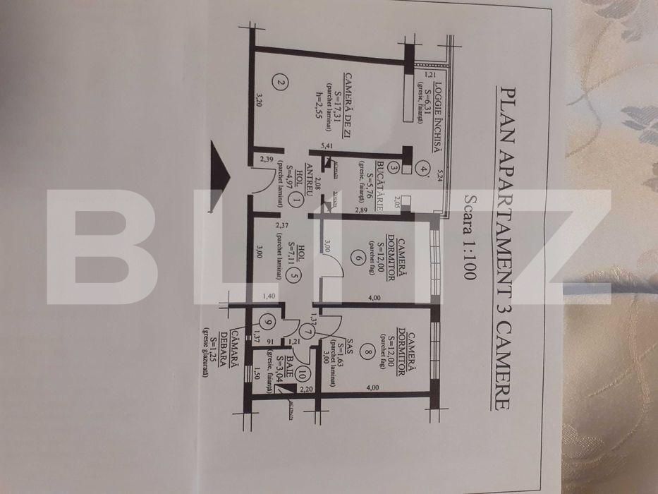 Apartament de vânzare 3 camere Hipodrom 3 - 71243AV | BLITZ Sibiu | Poza1
