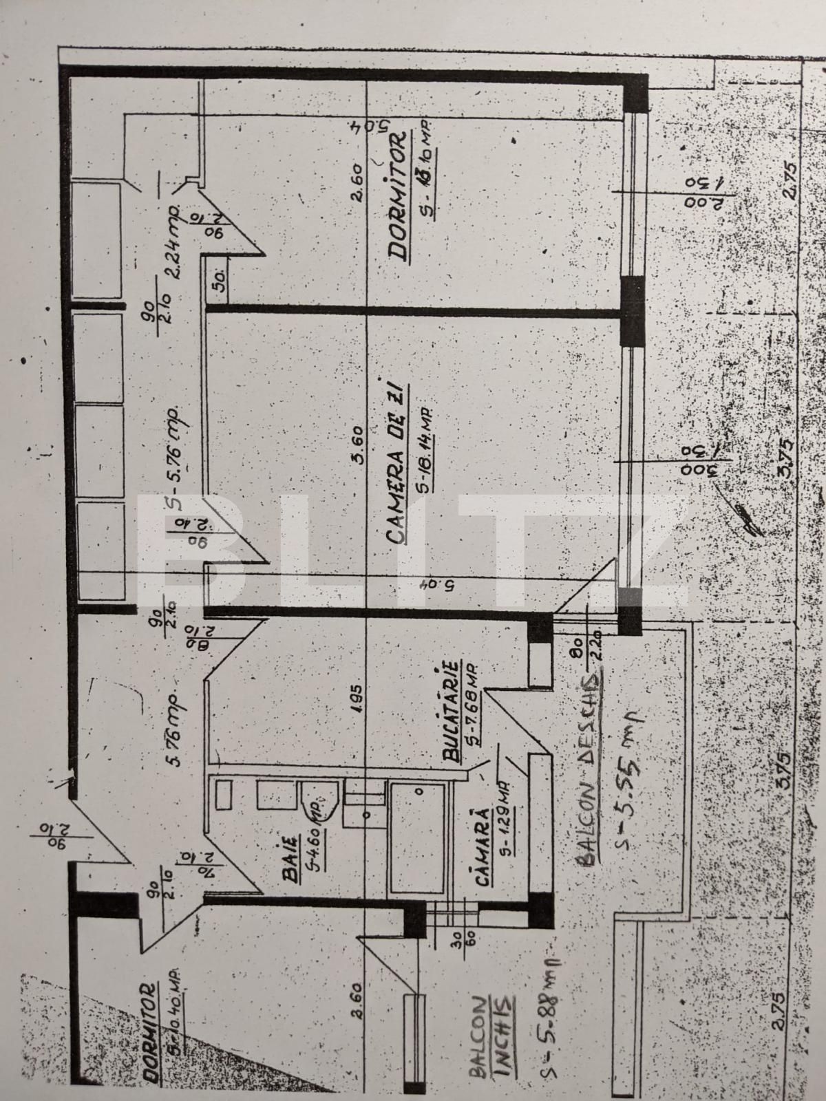 Apartament de 3 camere, 68 mp, zona Nicolae Iorga!
