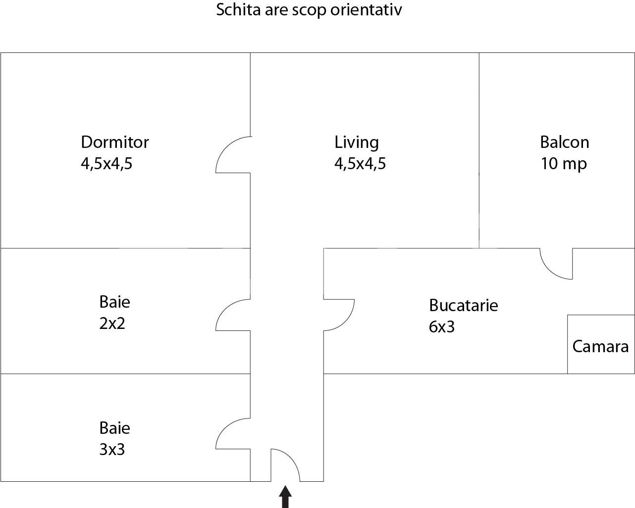 Apartament de vânzare 2 camere Strand - 73340AV | BLITZ Sibiu | Poza1