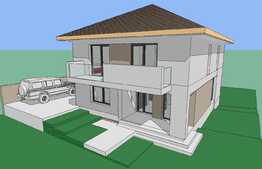 Casa unifamiliala in constructie, 120 mp utili, Cisnadie