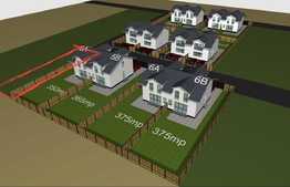 Duplex de 96 mp, 200 mp teren, incalzire in pardoseala, zona Soma