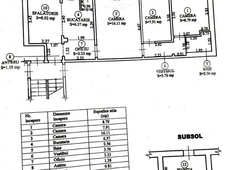 Apartament de vânzare 3 camere Hipodrom 3 - 80065AV | BLITZ Sibiu | Poza1