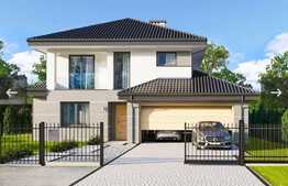 Casă individuală, 211 mp utili, curte liberă 371 mp, Șelimbăr 