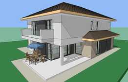 Casă individuală, 211 mp utili, curte liberă 371 mp, Șelimbăr 