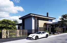 Casa pe un singur nivel, 145 mp, terasa si carport pentru 2 masini, Selimbar