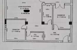 Apartament 3 camere, 85.8 mp utili, balcon 11 mp, parcare, Lazaret