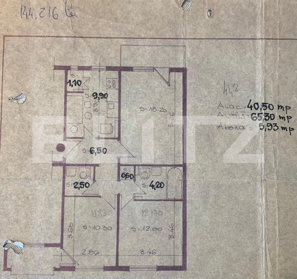 Apartament de vânzare 3 camere Central - 83955AV | BLITZ Sibiu | Poza1