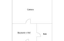 Garsonieră de 17 mp utili, zona Lazaret