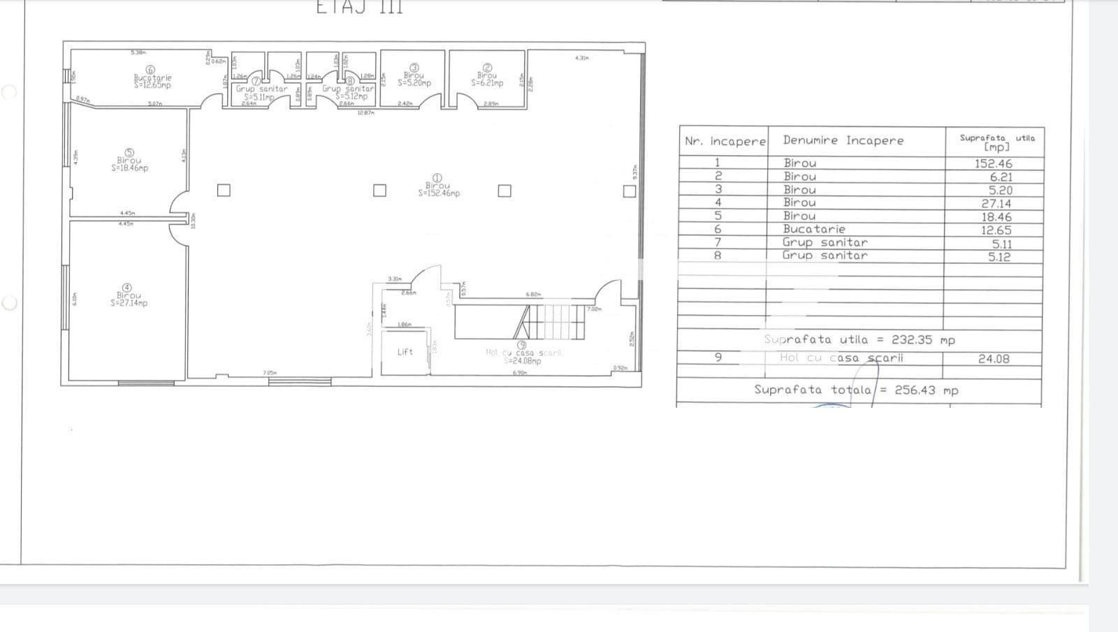 Spațiu birouri de vânzare Calea Dumbravii - 84034SVB | BLITZ Sibiu | Poza10