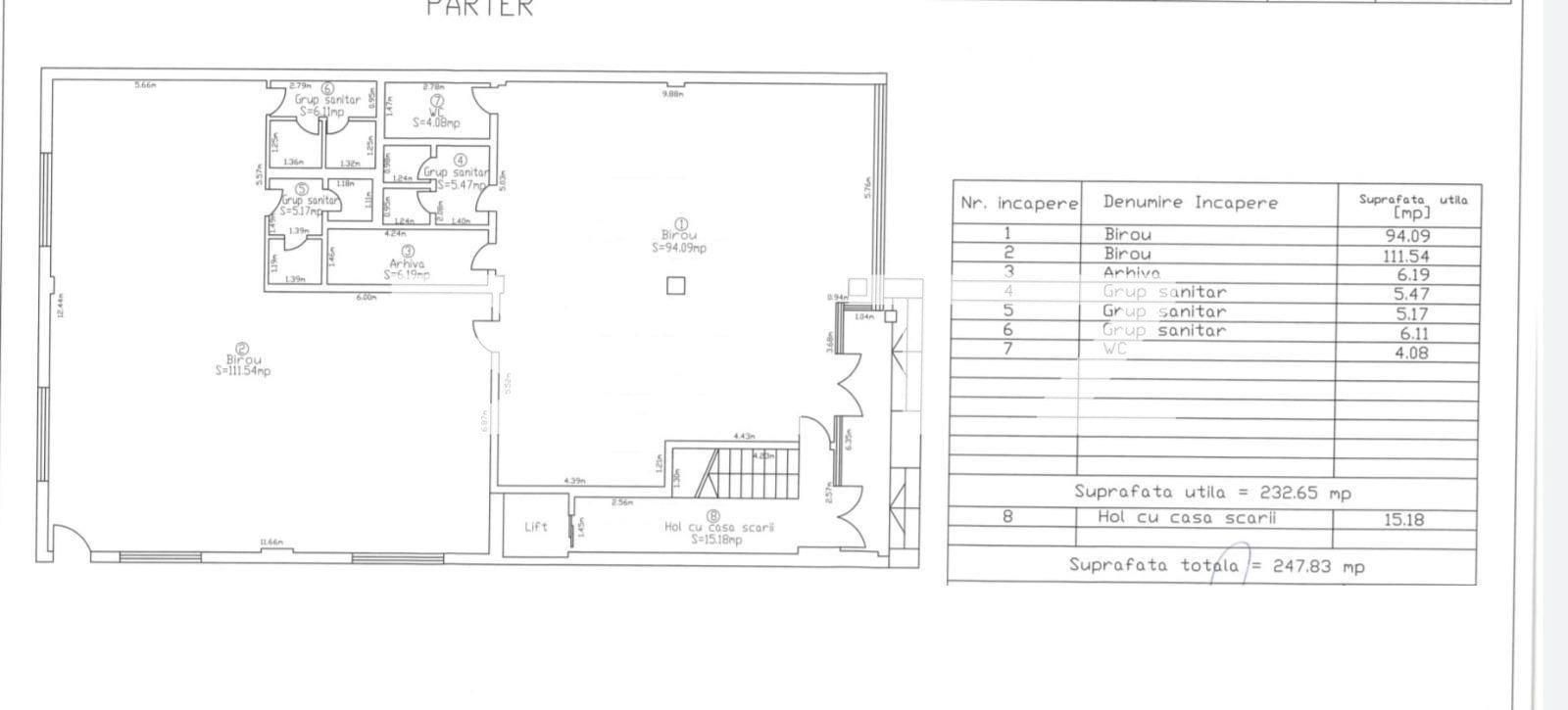 Spațiu birouri de vânzare Calea Dumbravii - 84034SVB | BLITZ Sibiu | Poza11