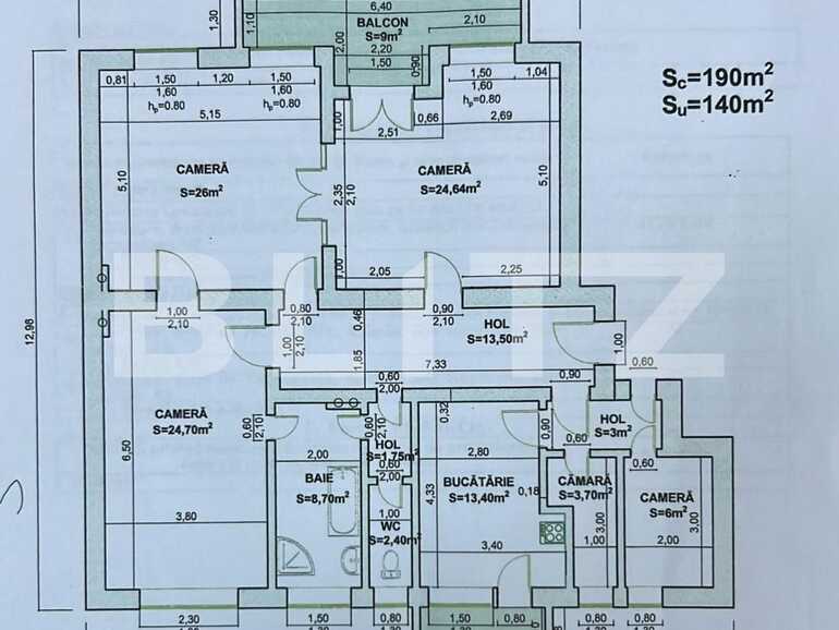Apartament de vânzare 3 camere Ultracentral - 86749AV | BLITZ Sibiu | Poza1