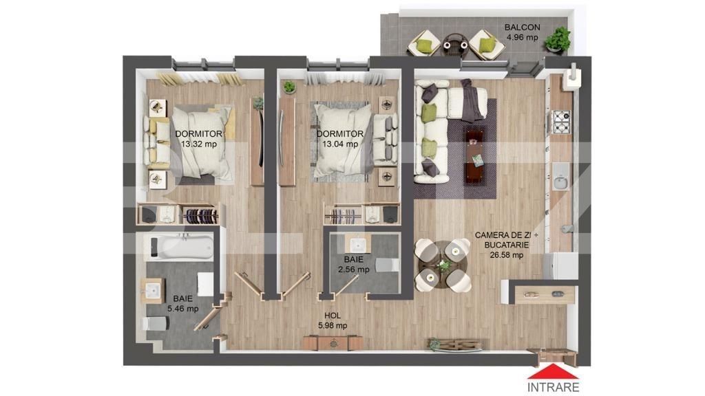 Apartament de vânzare 3 camere Șelimbăr - 86812AV | BLITZ Sibiu | Poza16