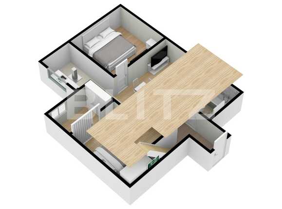 Apartament de vânzare 3 camere Calea Cisnadiei - Arhitectilor - 88062AV | BLITZ Sibiu | Poza1