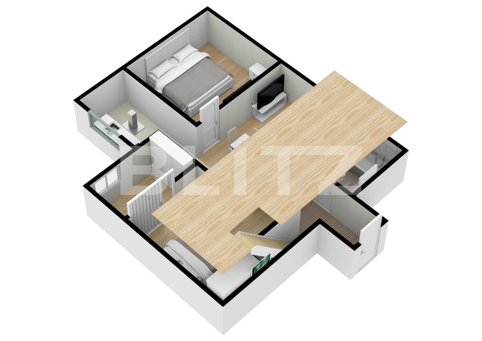 Apartament de vânzare 3 camere Calea Cisnadiei - Arhitectilor - 88062AV | BLITZ Sibiu | Poza1