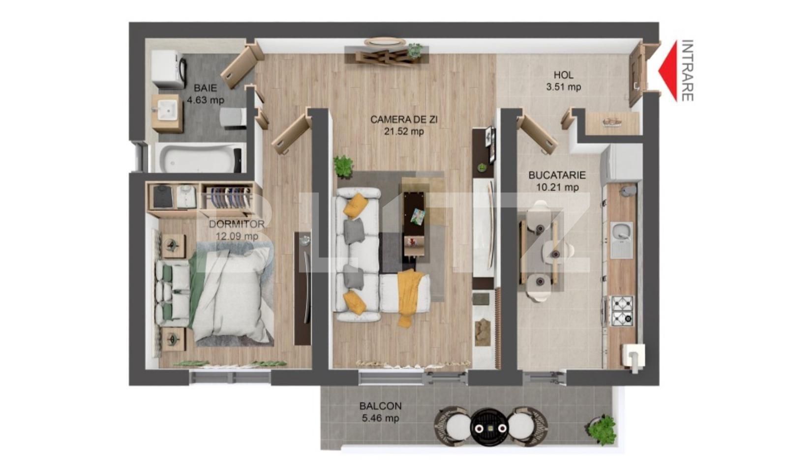 Apartament de vânzare 2 camere Șelimbăr - 89496AV | BLITZ Sibiu | Poza13