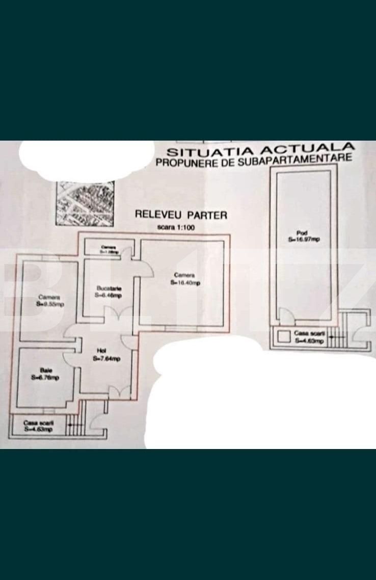 Apartament de vânzare 2 camere Piata Cluj - 92514AV | BLITZ Sibiu | Poza1