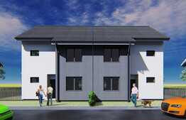 Duplex la cheie, 110 mp, 465 mp teren, Selimbar 