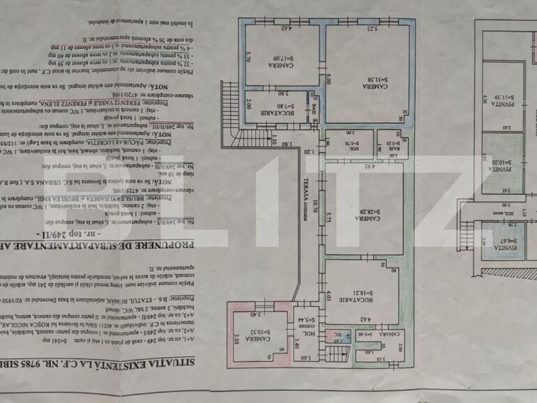 Casa de vânzare 3 camere Central - 95205CV | BLITZ Sibiu | Poza1