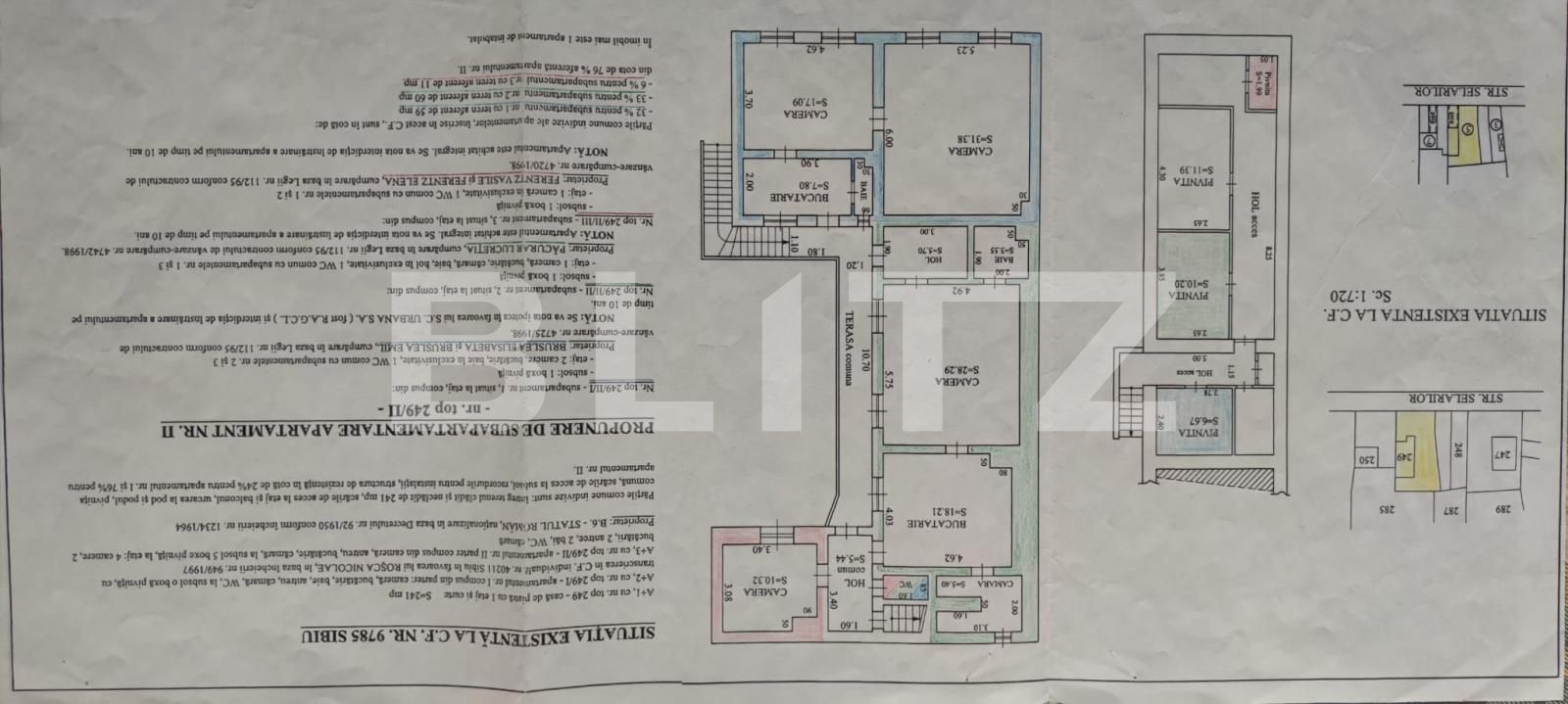 Casa de vânzare 3 camere Central - 95205CV | BLITZ Sibiu | Poza1