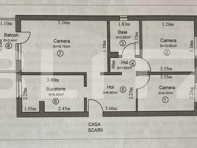 Apartament de vânzare 3 camere Vasile Aaron - 95324AV | BLITZ Sibiu | Poza1