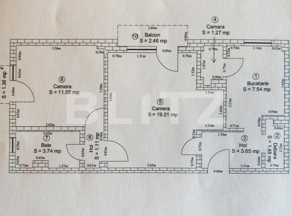Apartament de vânzare 2 camere Turnisor - 98822AV | BLITZ Sibiu | Poza7