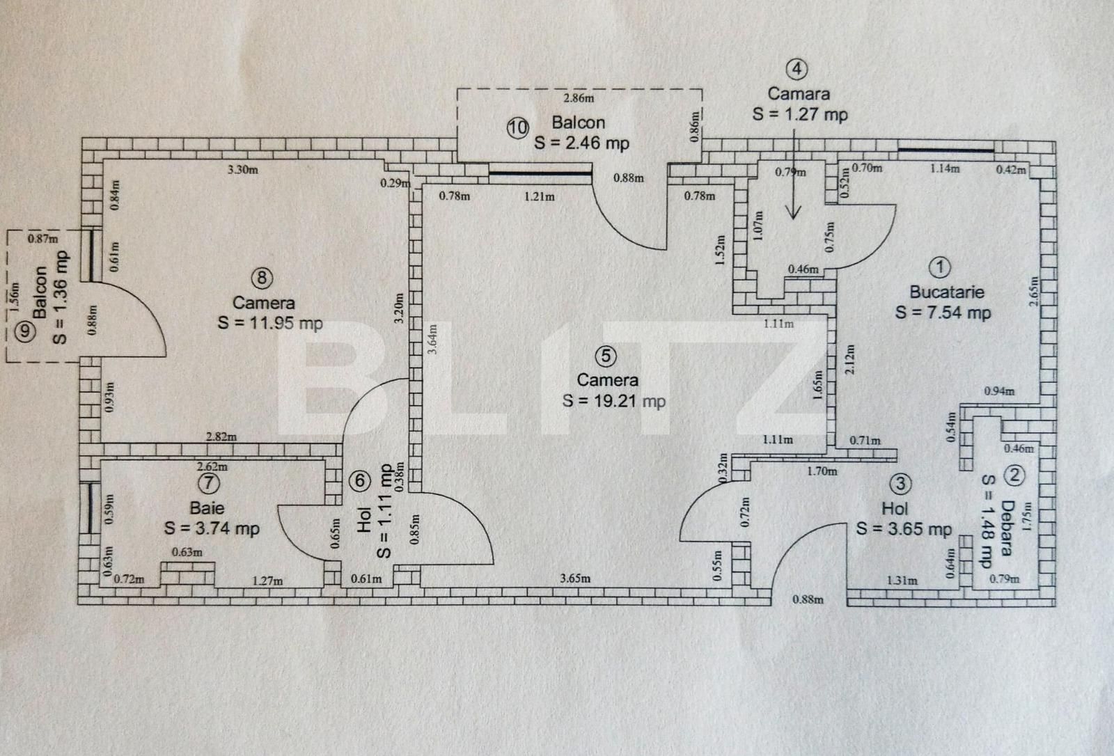 Apartament de vânzare 2 camere Turnisor - 98822AV | BLITZ Sibiu | Poza7