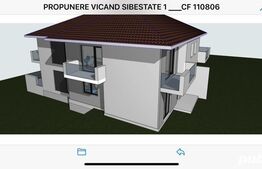 Casa tip duplex, de 120 mp, 4 camere, teren 220 mp, in Cisnadie