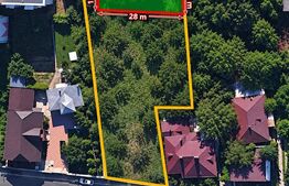 Oportunitate! Teren intravilan 350 mp, front generos 28 m, Slatina