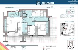 Comision 0! Apartament 3 camere, finisat lux, George Enescu 