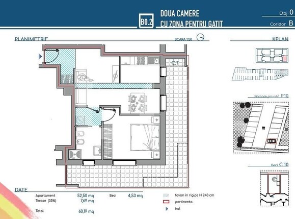 Apartament de vânzare 2 camere George Enescu - 100515AV | BLITZ Suceava | Poza2