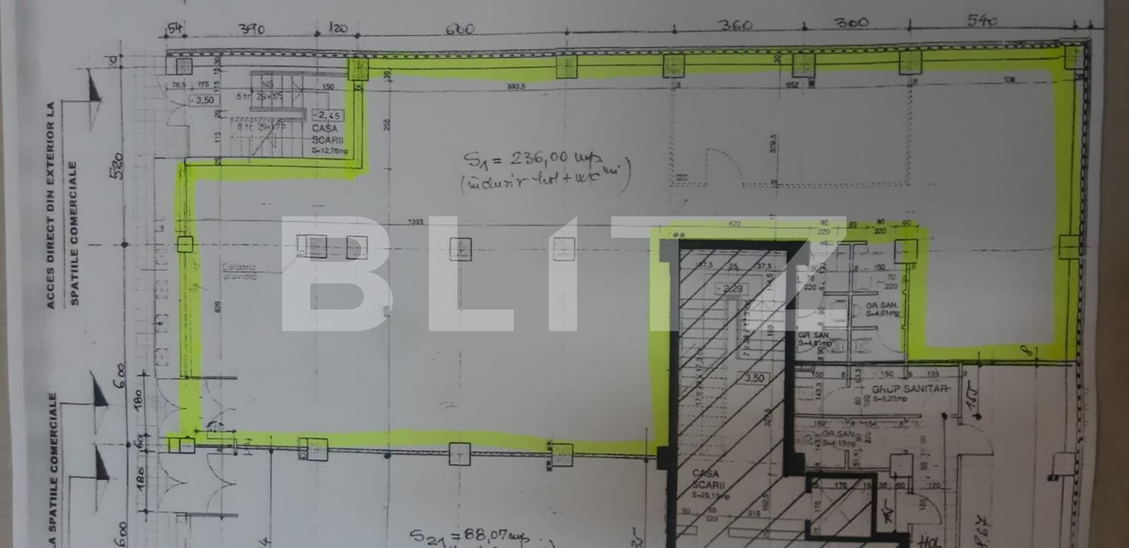Spațiu comercial de închiriat Nord - 101507SIC | BLITZ Suceava | Poza1