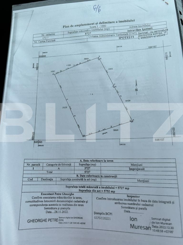 Teren de vânzare Ipotesti - 107124TV | BLITZ Suceava | Poza5