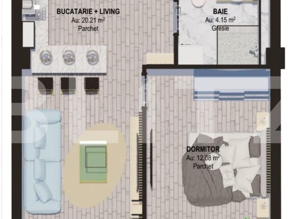 Apartament de vânzare 2 camere Burdujeni - 107990AV | BLITZ Suceava | Poza2