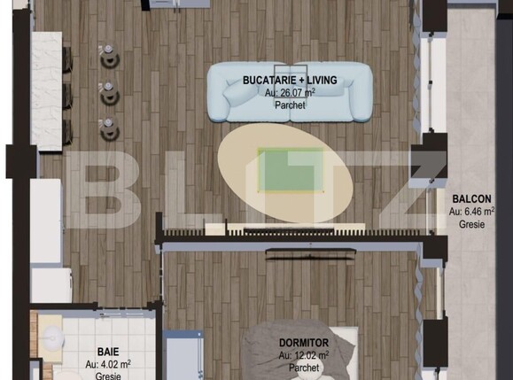 Apartament de vânzare 2 camere Burdujeni - 108006AV | BLITZ Suceava | Poza2