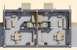 Casa tip duplex, 80mp, zona Tisauti