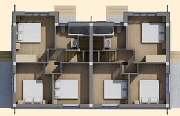Casa tip duplex, 80mp, zona Tisauti