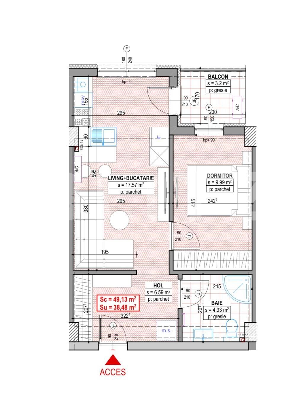 Apartament de vânzare 2 camere Central - 110181AV | BLITZ Suceava | Poza2