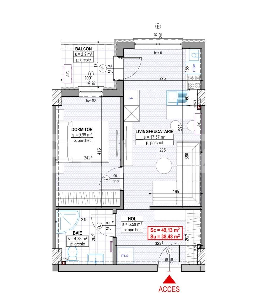 Apartament de vânzare 2 camere Central - 110181AV | BLITZ Suceava | Poza1