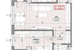 Apartament 2 sau 3 camere, bloc nou, 60 mp, Traian Vuia