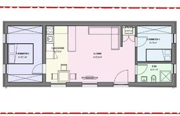 Casa individuala pe un singur nivel, 50mp , Ipotesti