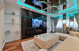 Apartament cu 3 camere, 84 mp, utilat/mobilat lux, boxa, zona Burdujeni