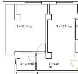 Garsonieră de vânzare Burdujeni - 115419AV | BLITZ Suceava | Poza3