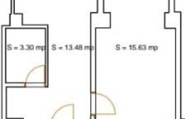 Garsoniera 32mp, finisată, bloc nou, cartier Burdujeni